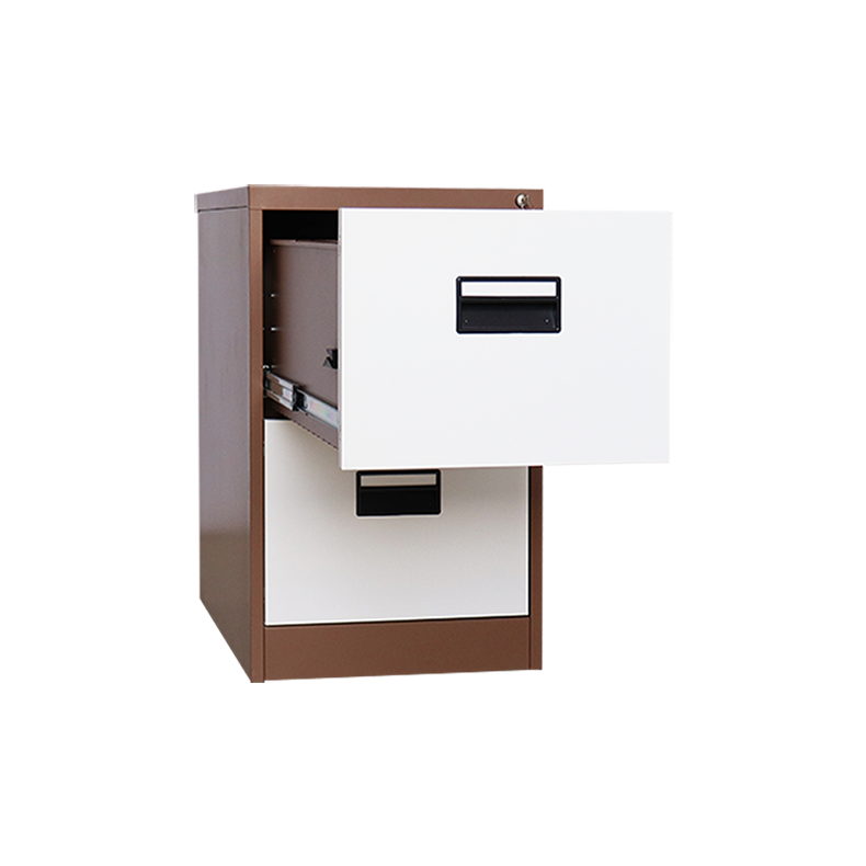 vertical 2 drawer Office Storage filing cabinet metal cabinet with lock lateral file units