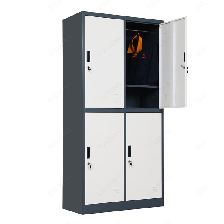 High quality steel bedroom wardrobe design/popular style bedroom steel cupboard price