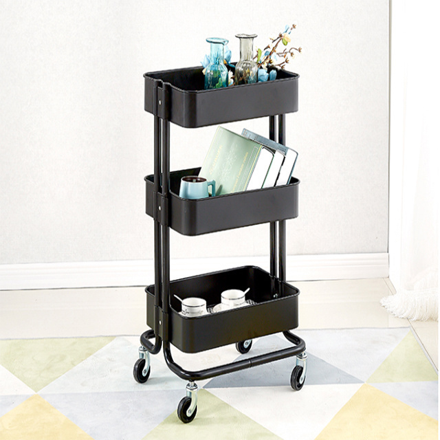 Metal mobile home storage rack cart Kitchen Furniture