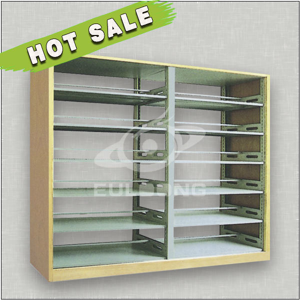 wooden bookcase/used library bookcases for sale/portable bookshelf