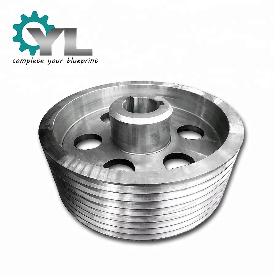 China Custom Industrial Factory Price Cast Iron Flywheel