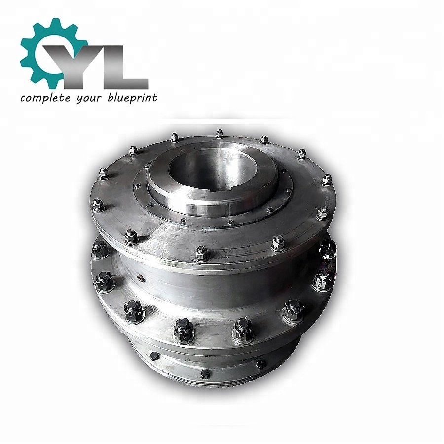 Custom Fabrication Services Casting Steel Clutch Crusher shaft coupling