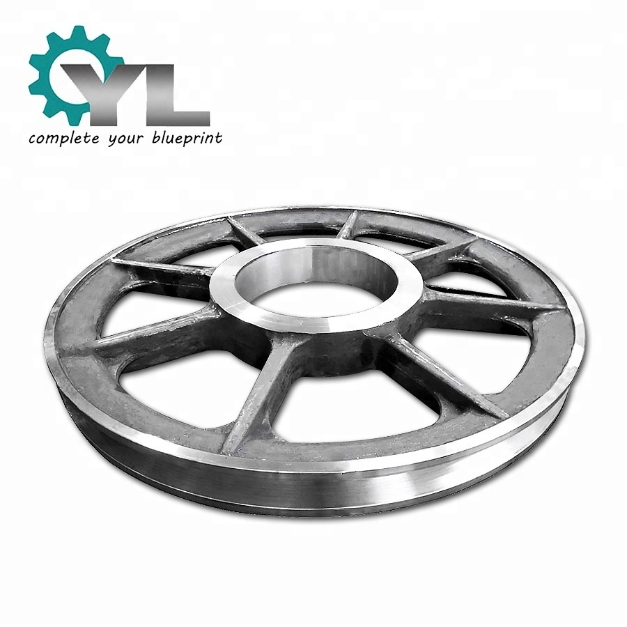 China Custom Industrial Factory Price Cast Iron Flywheel