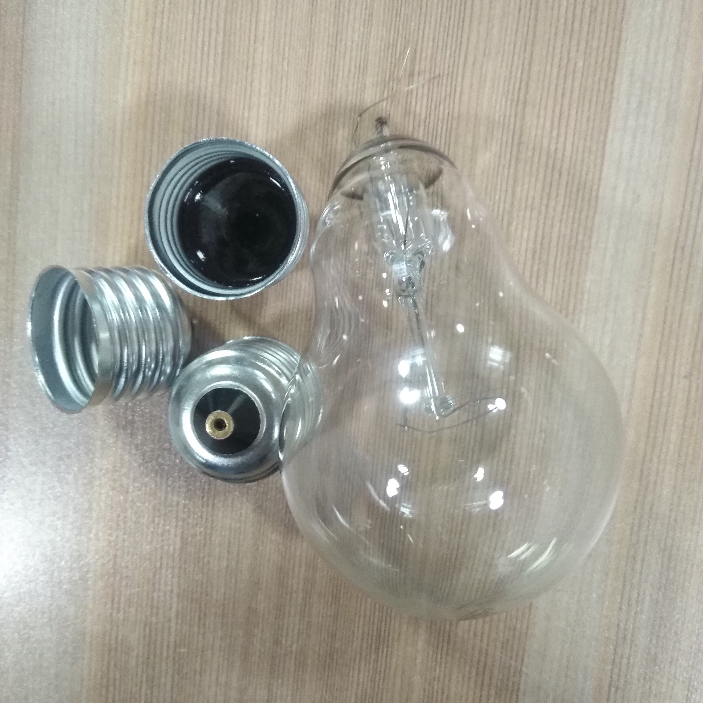 Incandescent Bulb Light A60 E27 100W 220-240V Clear Incandescent Bulb Light INC-A BULB