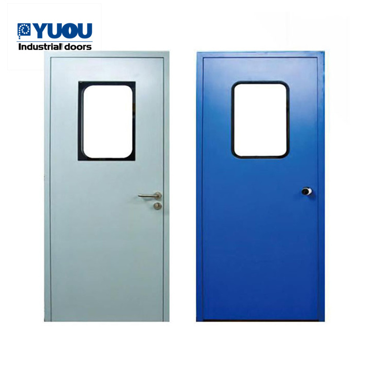 Residential Automatic Waterproof Exterior Aluminum Frame Transparent Sliding Overhead Clear Glass pharmaceutical Door