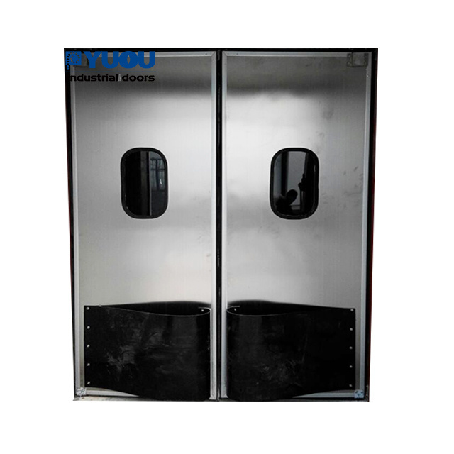 stainless steel  traffic swing  industrial workshop traffic door