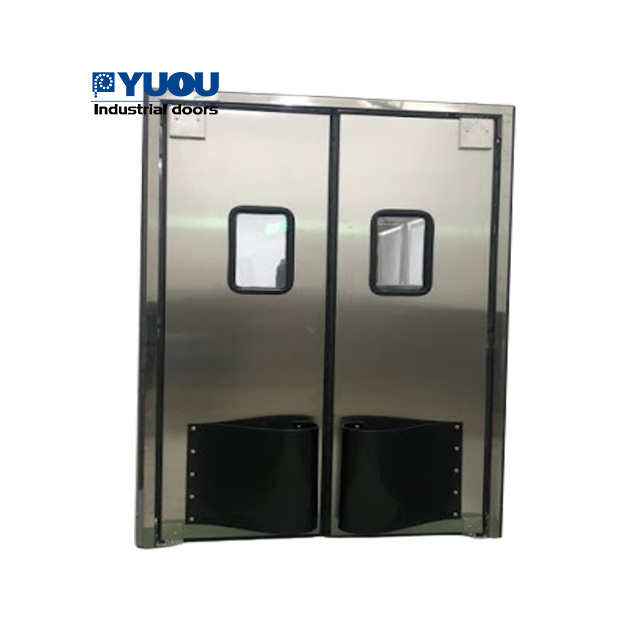 stainless steel  traffic swing  industrial workshop traffic door