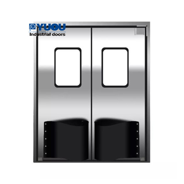 stainless steel  traffic swing  industrial workshop traffic door