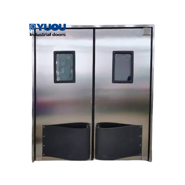 stainless steel  traffic swing  industrial workshop traffic door