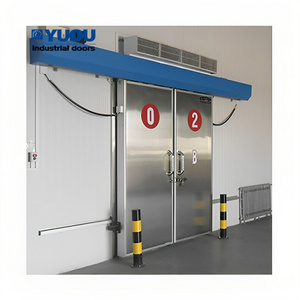 freezer room Electric competitive price cold storage door manual sliding door For Walking Cooler