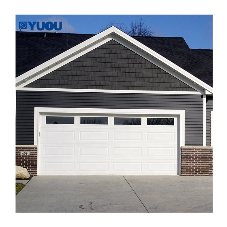 Garage Roller Security Stainless Steel Sectional Security Electric Automatic Fast Garage Door For Homes