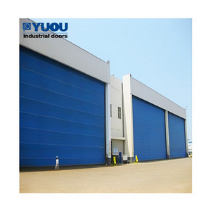 Wholesale hangar stacking door warehouse dock coal yard shipyard flexible automatic door