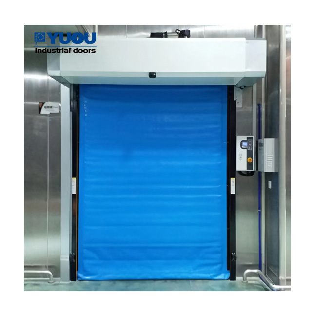 Freezer Coldroom Rapid PVC Fabric Insulated Cold High Speed Doors