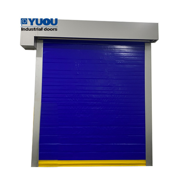 manufacturer Roller Up Cold Room High Speed Shutter interior automatic frezeer rapid chill cold storage insulated door