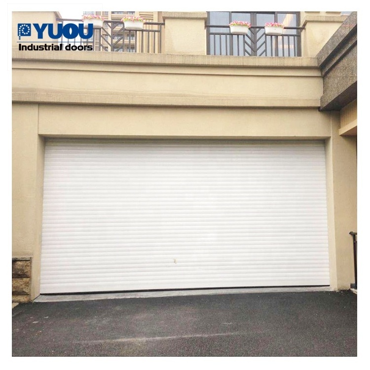 Colorful and Strong aluminum roller shutter insulated Durable electric gate commercial Rolling up Garage Doors