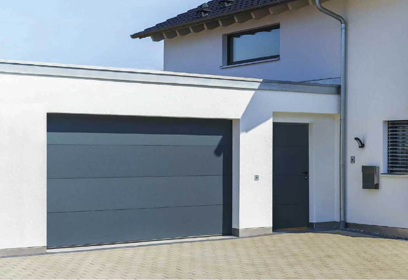 Hot Sale Low Price High Quality automatic metal Sectional Garage Door For Homes