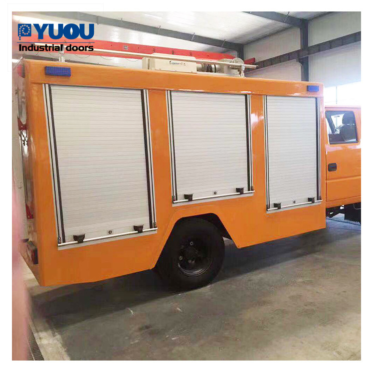 Electric Aluminium Pickup Van Roller Shutters Door For Vehicles Cargo Truck Tool Box Cabinet Roller Shutter Door