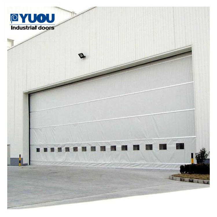 Wholesale hangar stacking door warehouse dock coal yard shipyard flexible automatic door