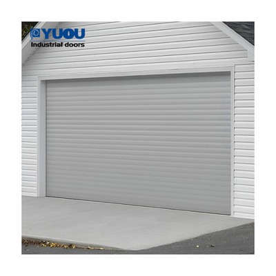 Aluminum external Custom Rolling Shutter Glass Window Roller Railing Shutters Door Adjustable Louvers Screen