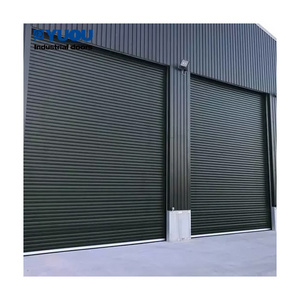 Colorful and Strong Roller Shutter Durable Vertical Roll Down Hurricane Shutters roll up Garage Doors