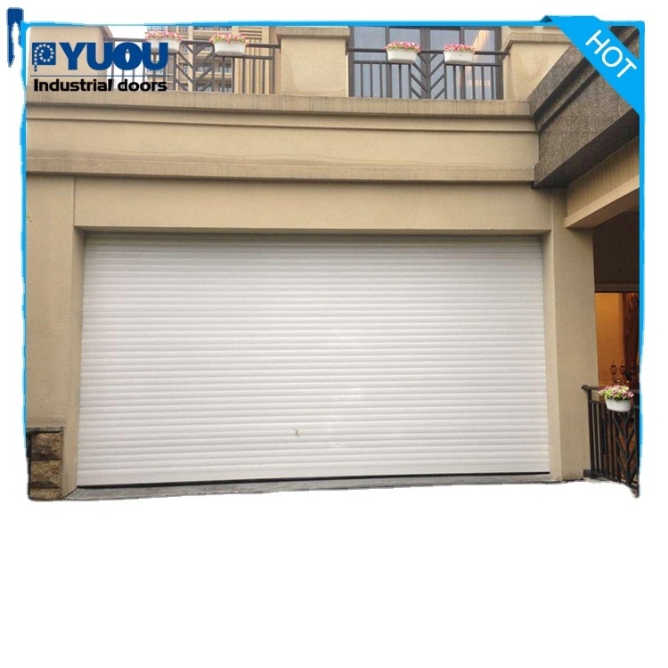 Colorful and Strong aluminum roller shutter insulated Durable electric gate commercial Rolling up Garage Doors