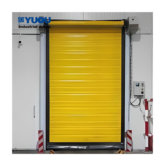 Freezer Coldroom Rapid PVC Fabric Insulated Cold High Speed Doors