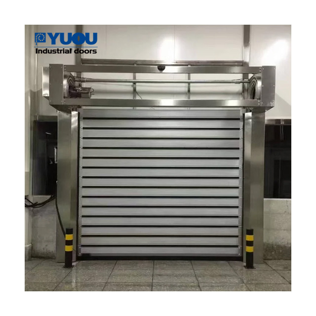 Direct selling electric remote control roller shutter  Aluminium alloy fast lift anti-theft door