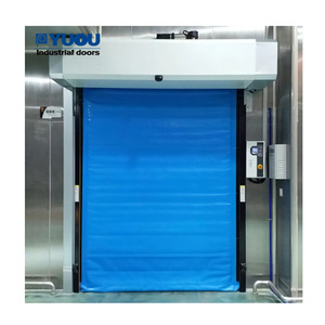 manufacturer Roller Up Cold Room High Speed Shutter interior automatic frezeer rapid chill cold storage insulated door