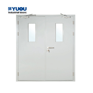 90 Minutes Steel fireproof door with panic bar