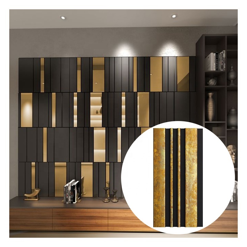 New Wainscoting Easy Install Indoor Fluted Wall Panel PS Decorative Wall Panel