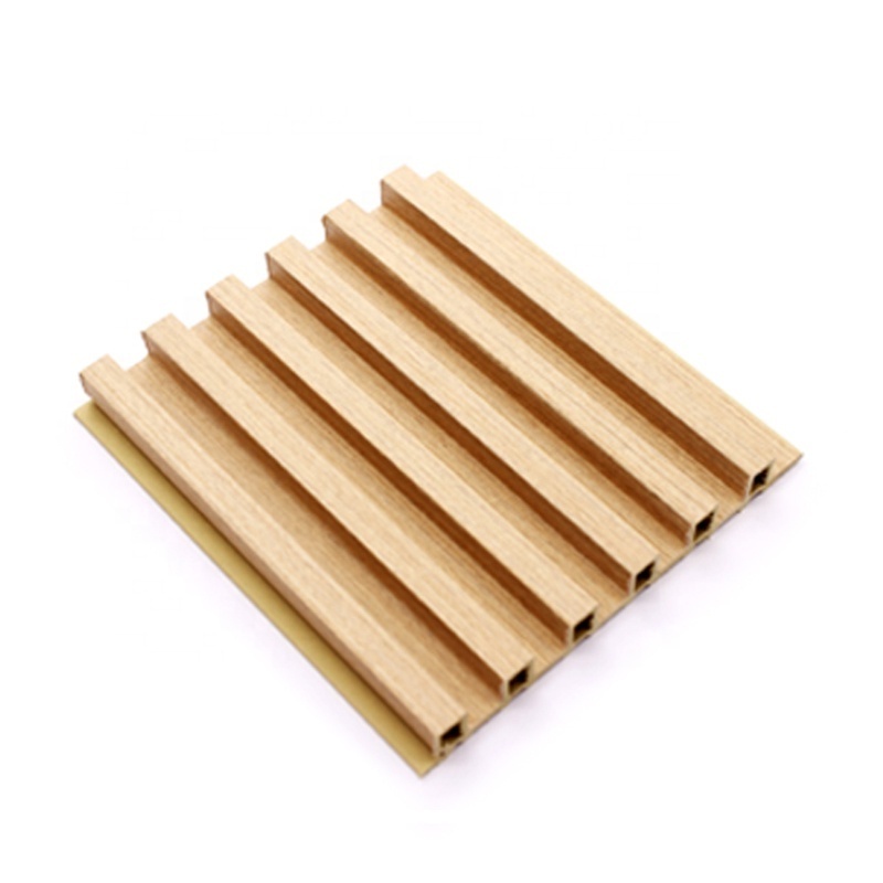 China Supplier Co-extrusion Wooden Grain Waterproof PVC WPC Great Wall Panel Boards for Ceiling