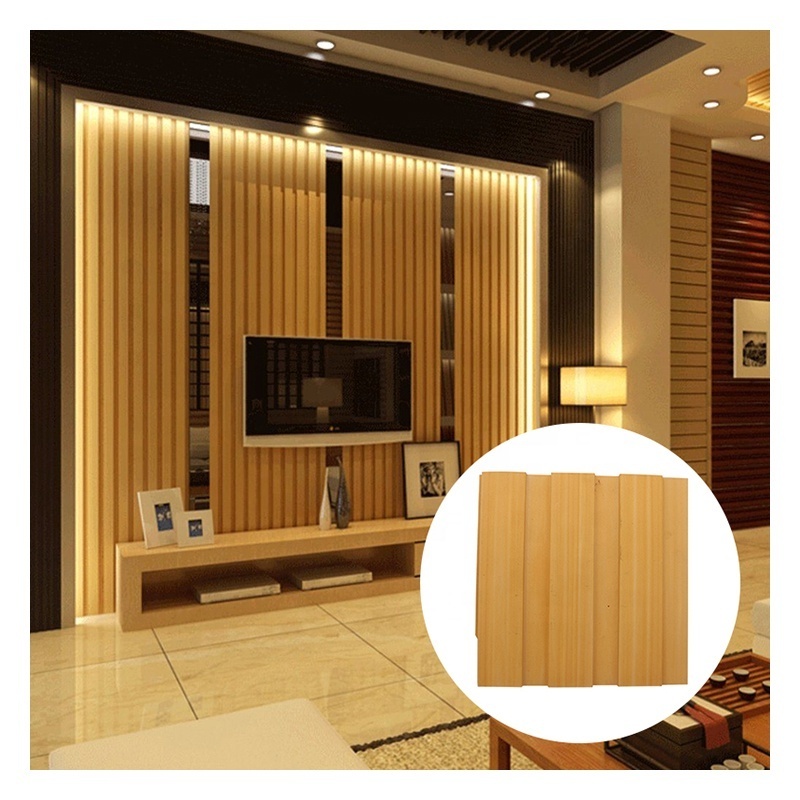 Eco-Friendly Waterproof Wood Plastic Composite 3D PVC WPC Wall Paneling Plank