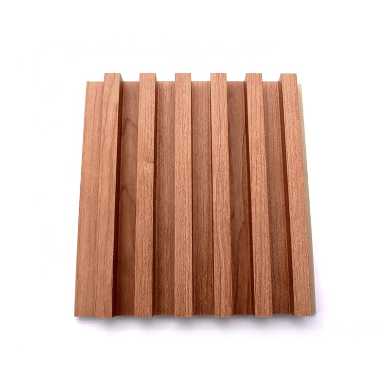 Hot Sale Fire proof Wooden Grain Pvc WPC Wall Panel for Interior Decoration