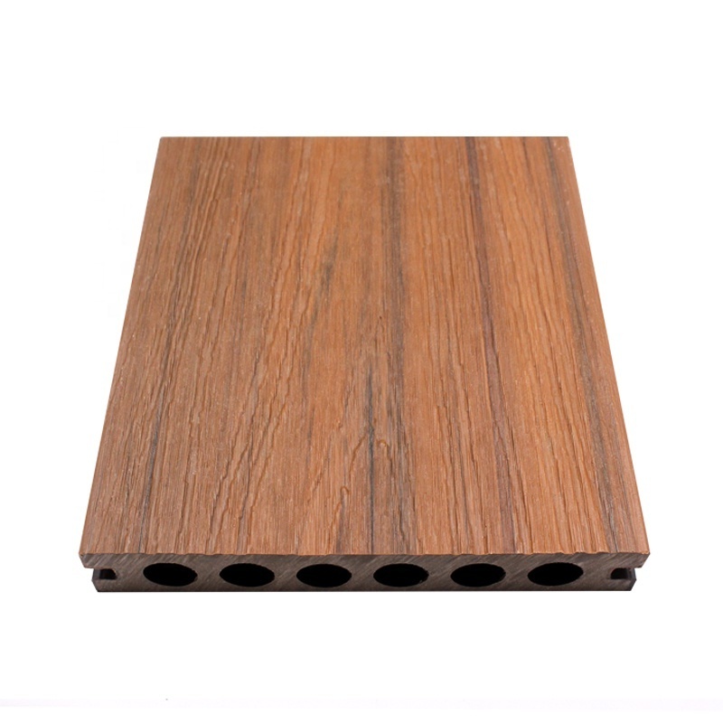 Popular 3D Wood Grain WPC Temporary Floor Covering Decking