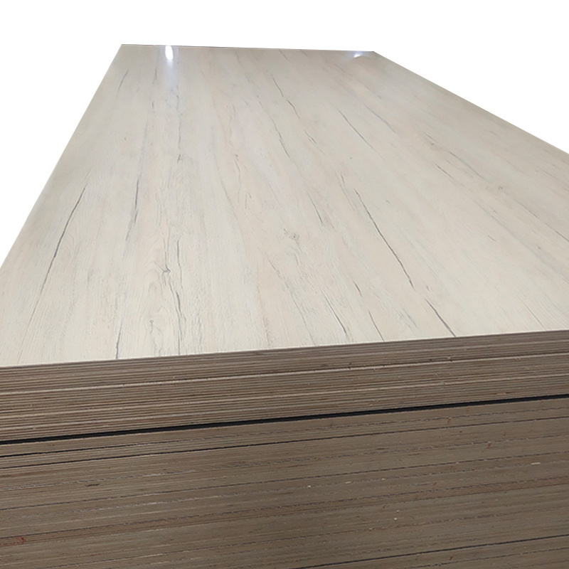 Decorative 3mm 16mm 18mm Double Sided White Melamine Plywood Panel