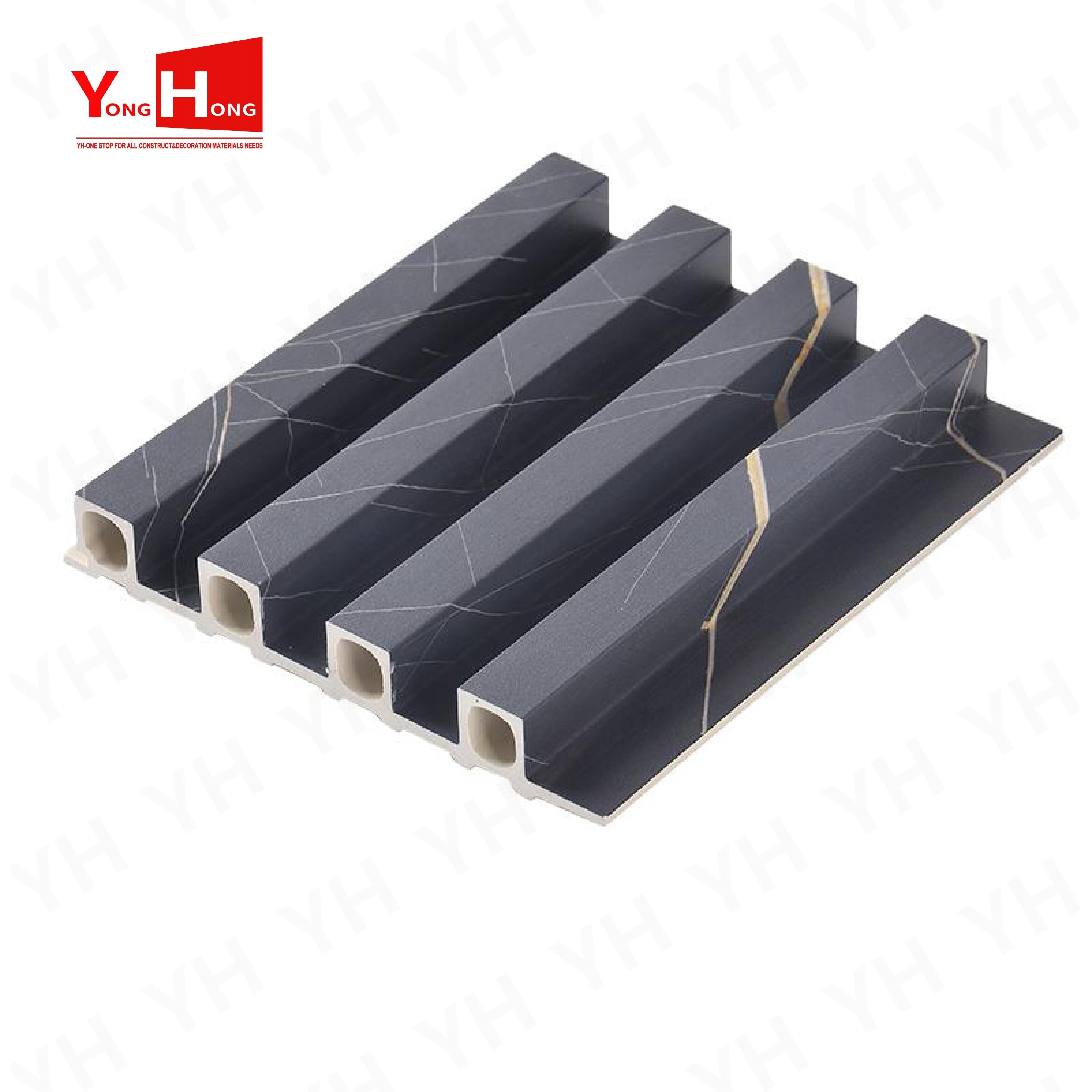 Wood plastic composite wall panel