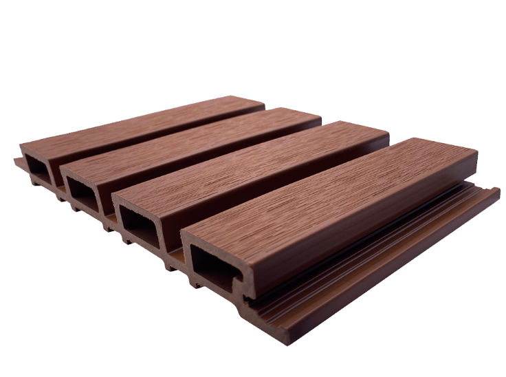 Outdoor wood plastic compositesmoke grey seamless decking wpc synthetic 3d pvc roof wpc wall panel