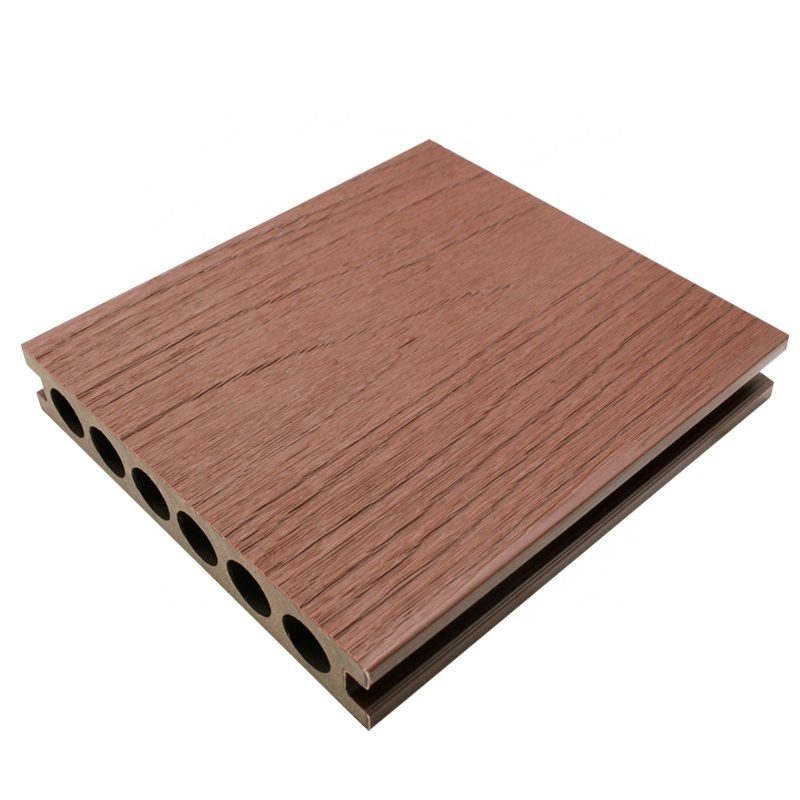 Popular 3D Wood Grain WPC Temporary Floor Covering Decking