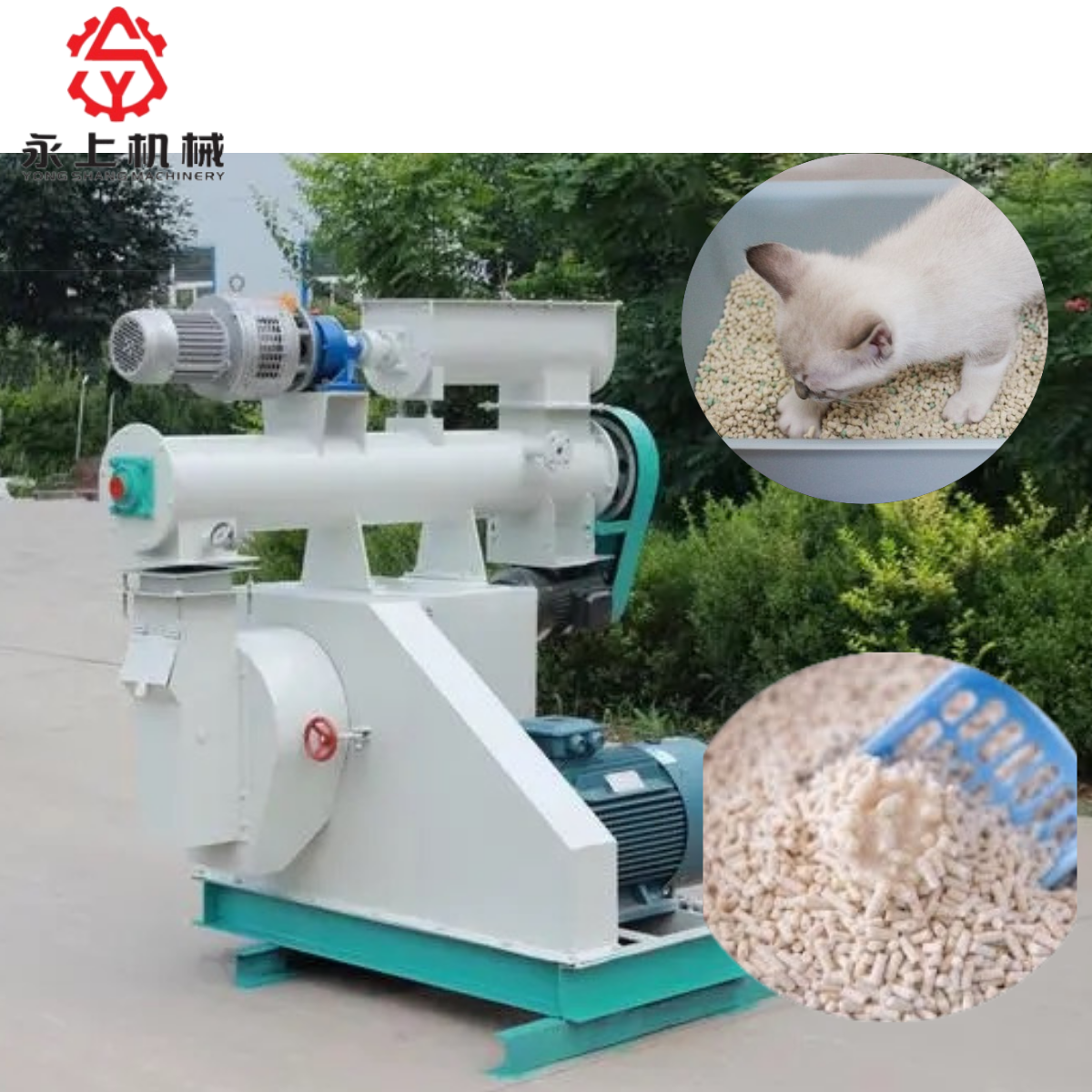 High efficiency energy-saving small wood pellet machine/biomass alfalfa pellet machine