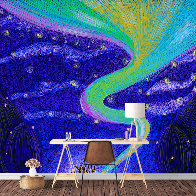 Custom Stars For Ceiling Wall Stickers Galaxy Star Stickers Luminous Self-Adhesive Glow Cartoon Wall Sticker