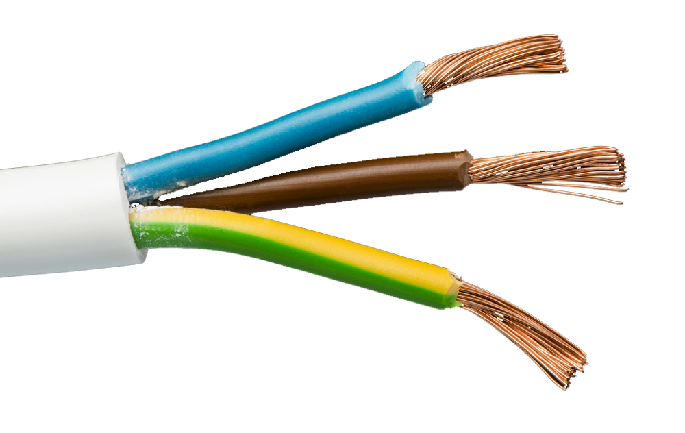 3 Core 4 Core 1.5mm 2.5mm 4mm CU/PVC/PVC H03VV-F H05VV-F Electrical Cable