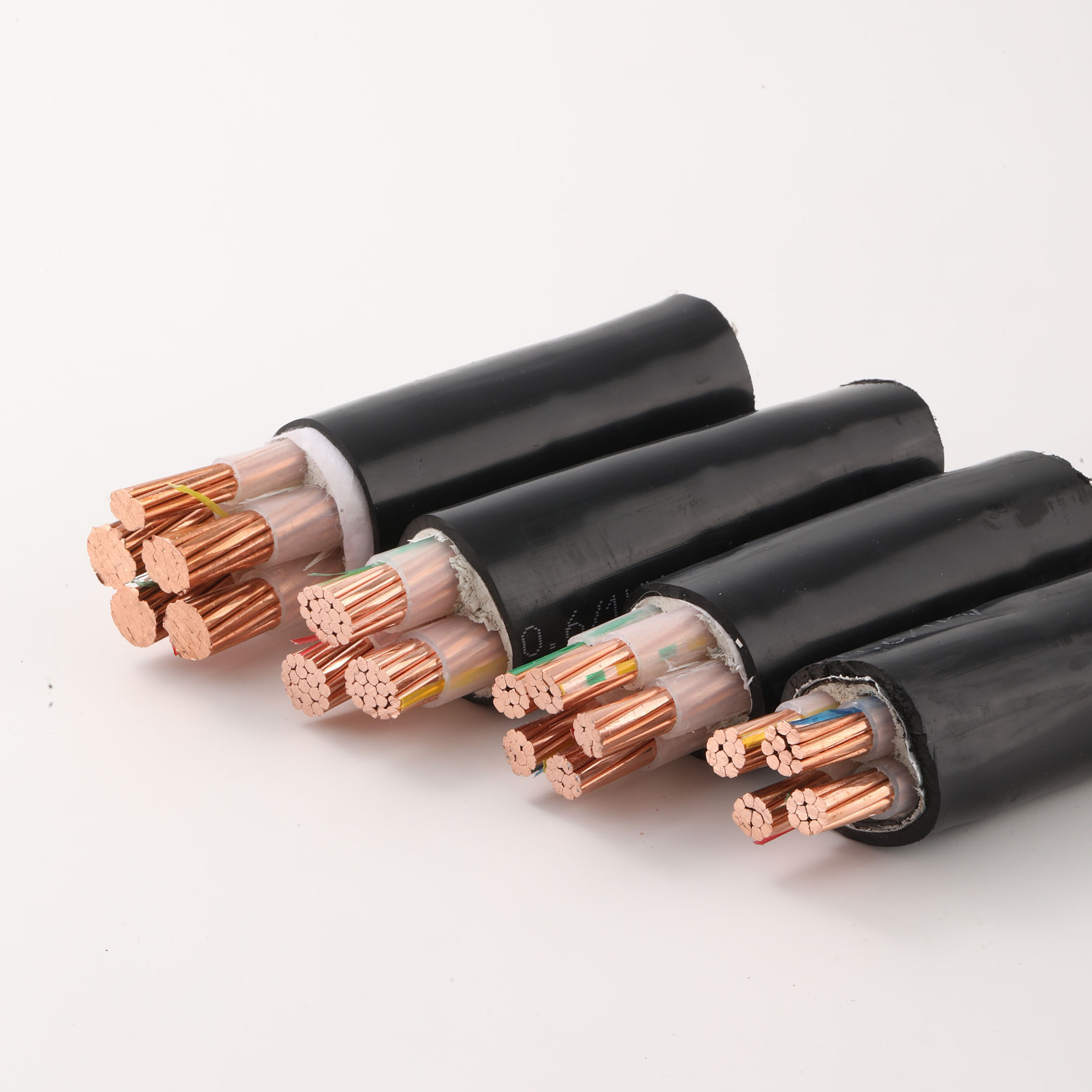 PVC Sheath Copper Single Core 35mm2 250mm2 300mm2 Unarmoured Xlpe Power Cable