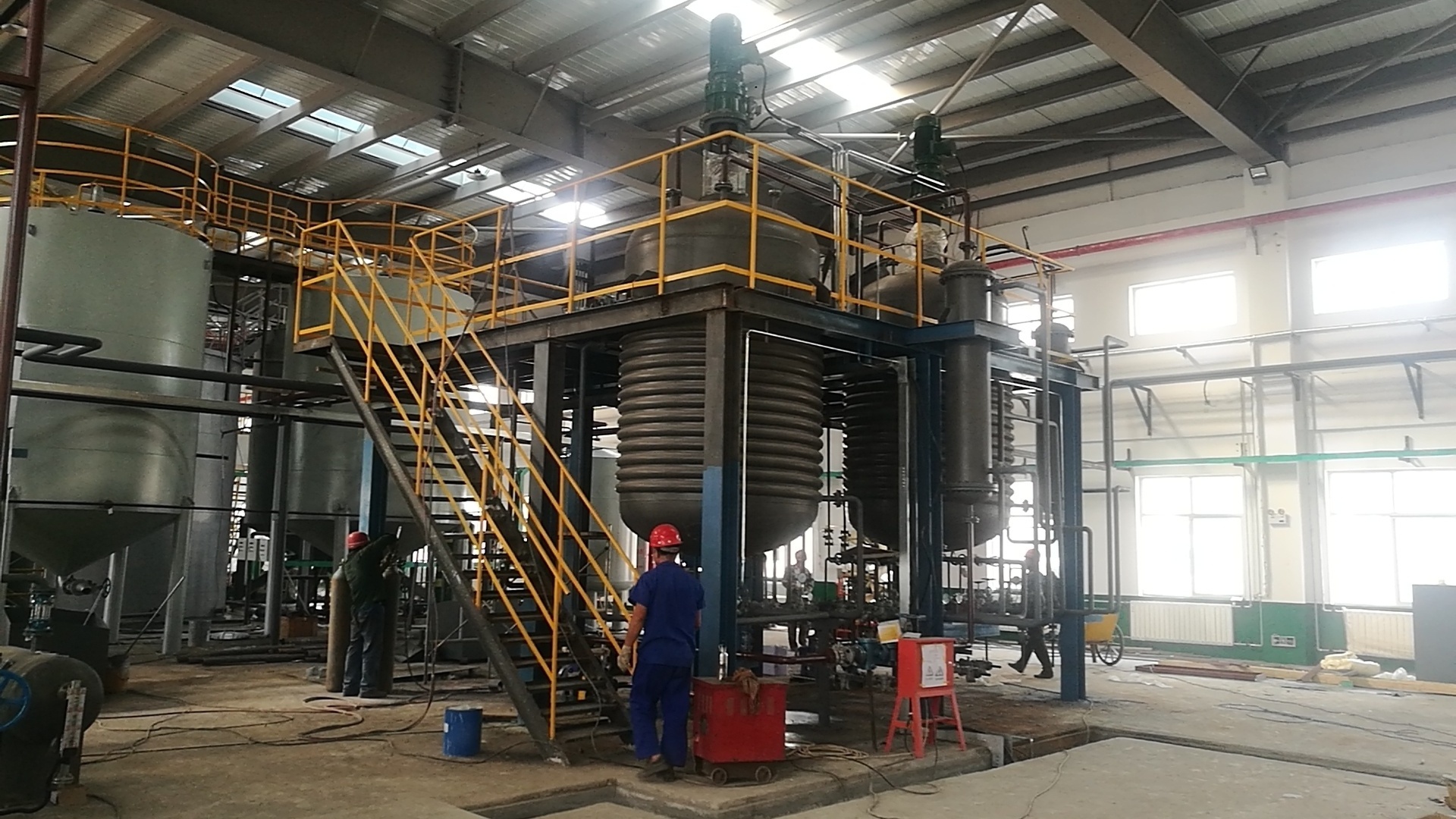 Molecular distillation waste motor oil recycled plant Crude oil from diesel