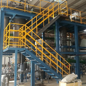 Molecular distillation waste motor oil recycled plant Crude oil from diesel