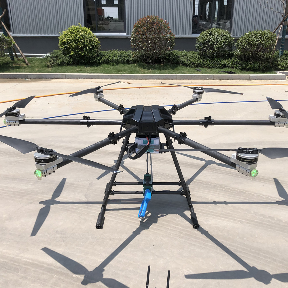 high technology window cleaning drone with high pressure drone sprayer for window cleaning and building cleaning drone