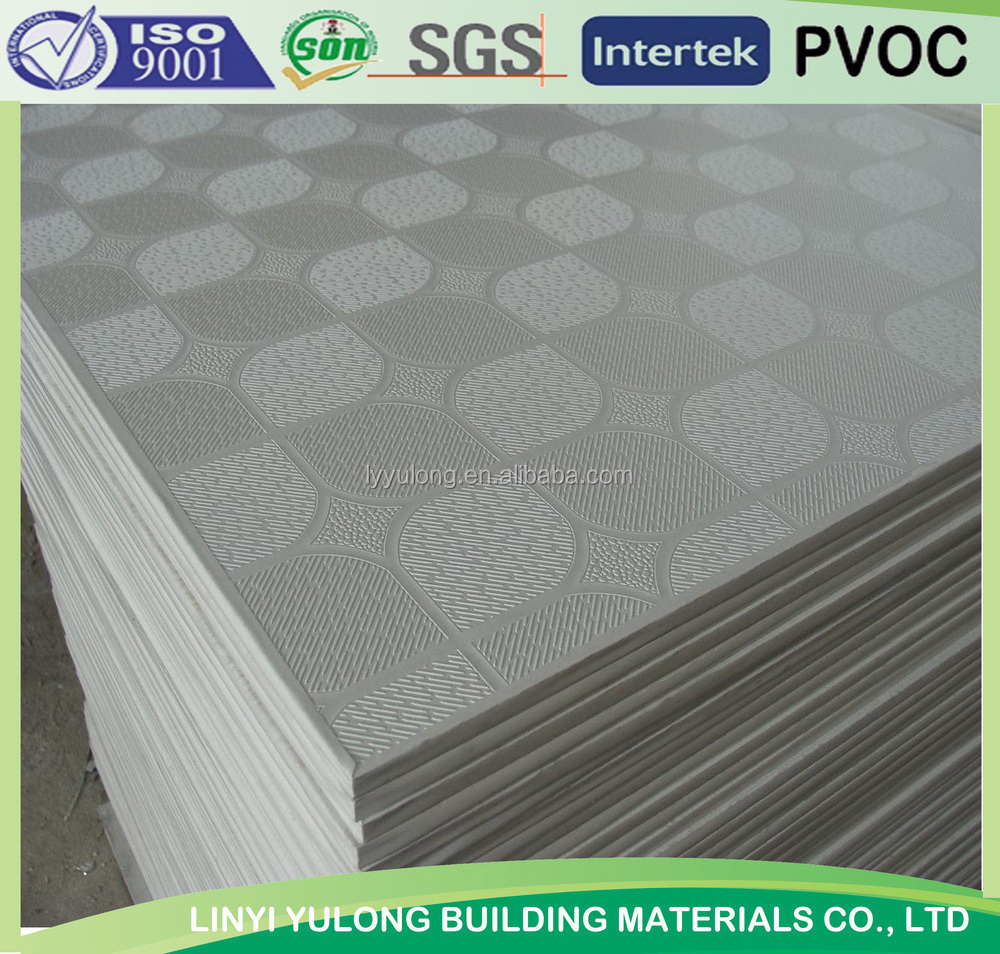 PVC GYPSUM CEILING TILES