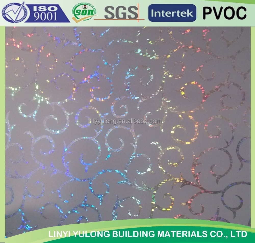 New laser design gypsum ceiling board