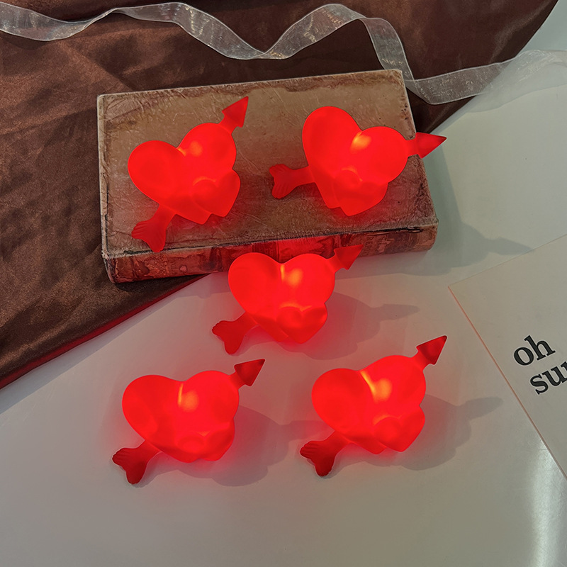 Hot sale love lamp led light heart shape night light for valentine's day gift decoration