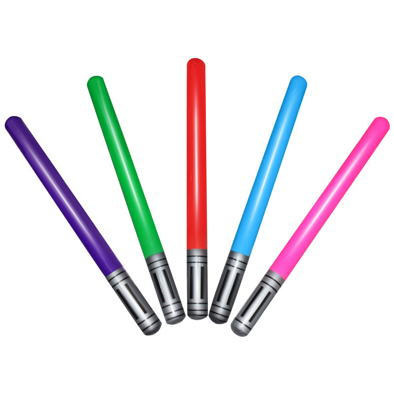 2023 Hot Sale Costume Fancy Dress Party Inflatable Lightsaber PVC Inflatable Laser Swords For Kids