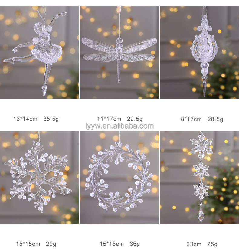 In stock new christmas ornaments crystal decorations wholesale christmas ornament suppliers for home tree